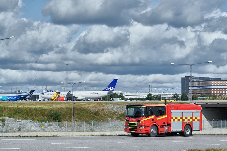 Scania Löschfahrzeug