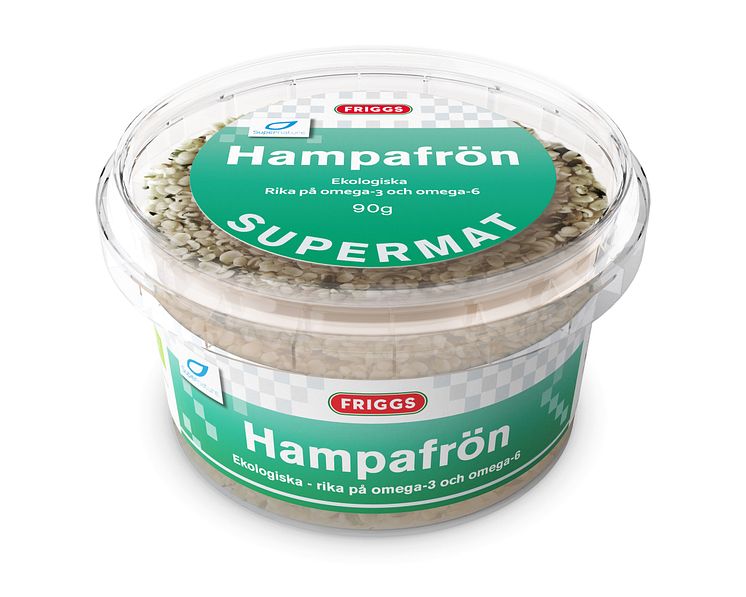 Hampafrön från Supernature by Friggs