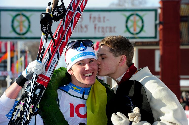 Susanne Nyström, Laisvalls SK, vann TjejVasan 2012