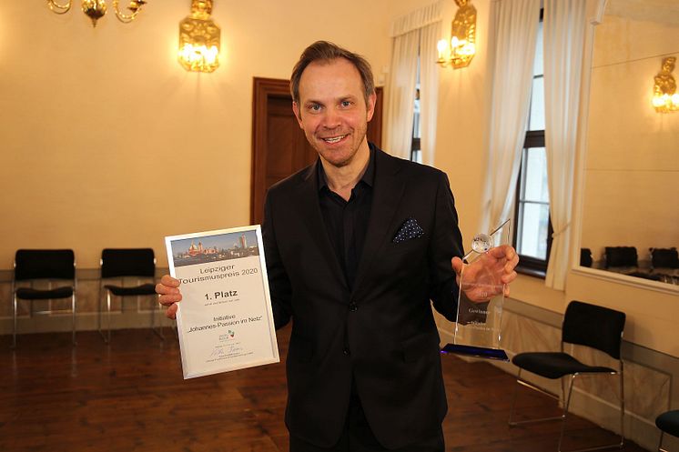 Leipziger Tourismuspreis 2020 - Prof. Dr. Michael Maul - Initiative "Johannes-Passion im Netz"