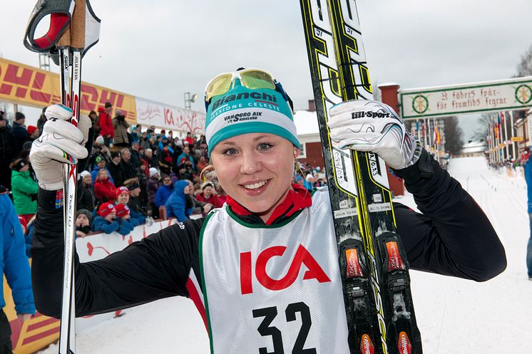 Julia Svan, trea i TjejVasan 2013