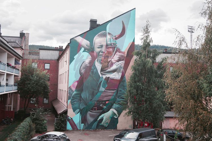 TelmoMiel - No Limit Street Art Borås