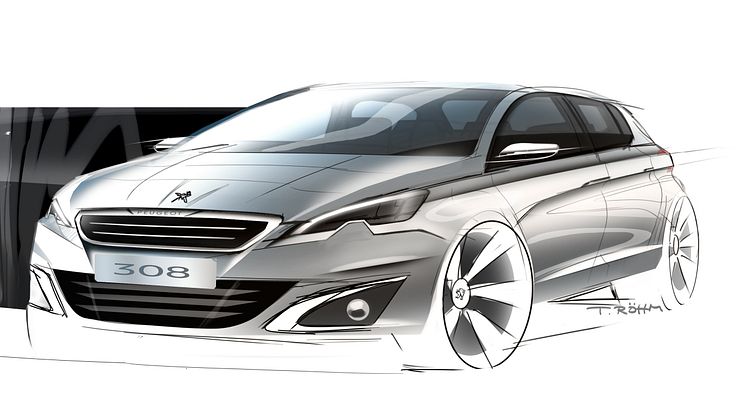 Nya Peugeot 308, utvecklad för största möjliga körglädje