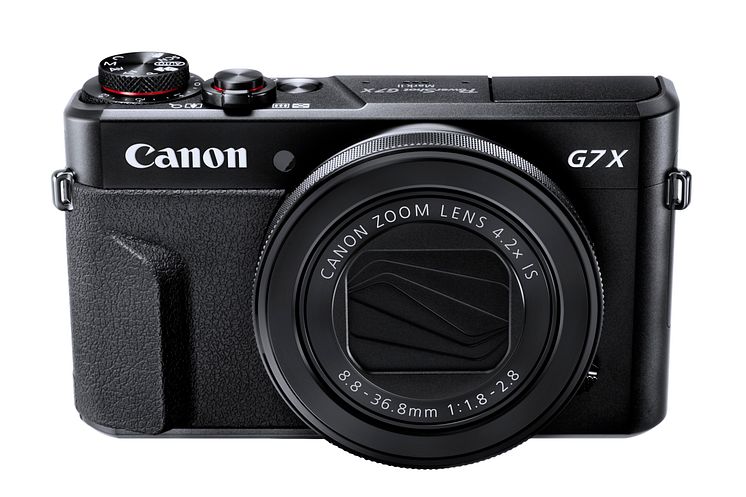 PowerShot G7X MkII Gallery Front WH Beauty
