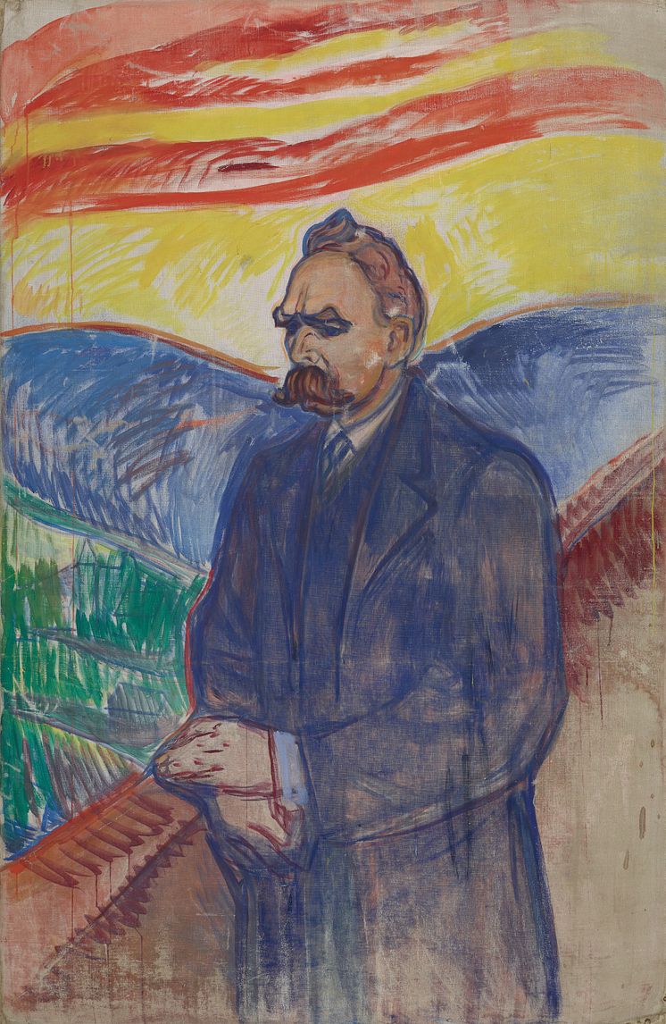 Edvard Munch: Friedrich Nietzsche (1906)