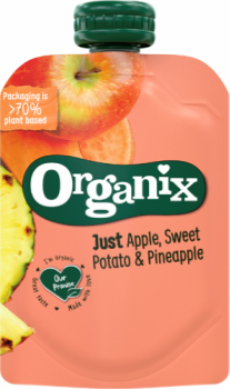 7465 Organix just apple sweet potato and pineapple