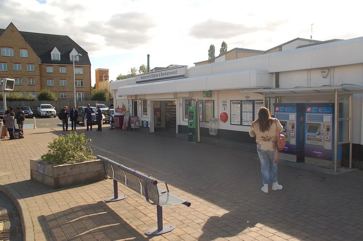 Elstree & Borehamwood Station which is to be extended and improved