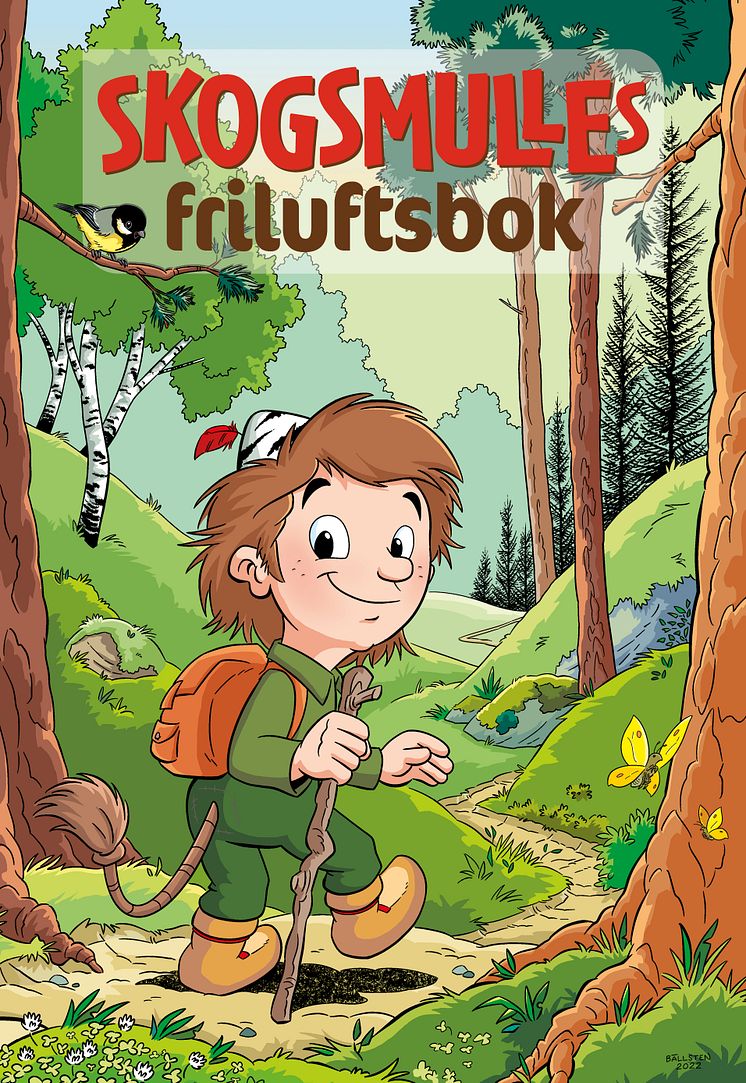 Skogsmulles friluftsbok omslag