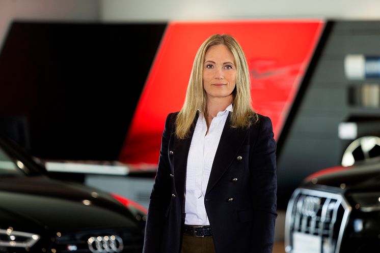 Rikke Hamilton, direktør for Audi Danmark