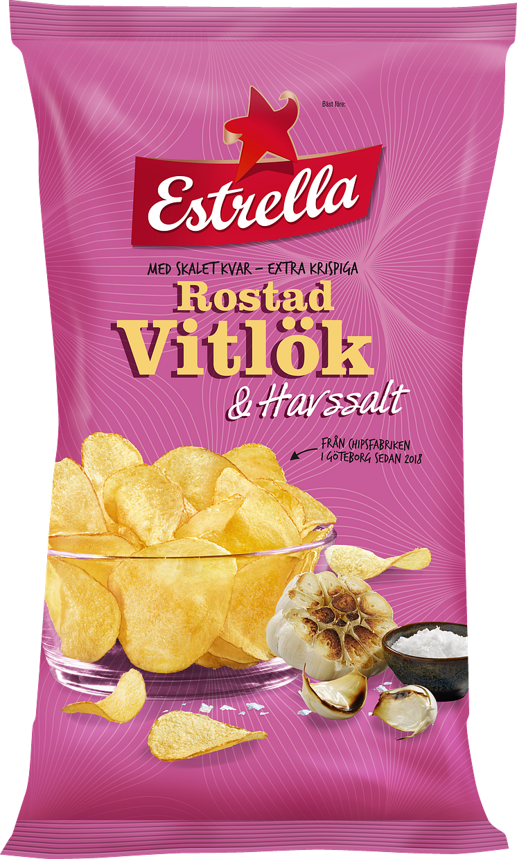 Frilagd Rostad Lök & Havssalt från Estrella