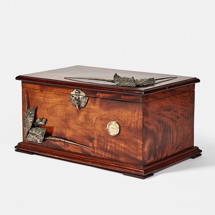 Humidor signerad av Fidel Castro