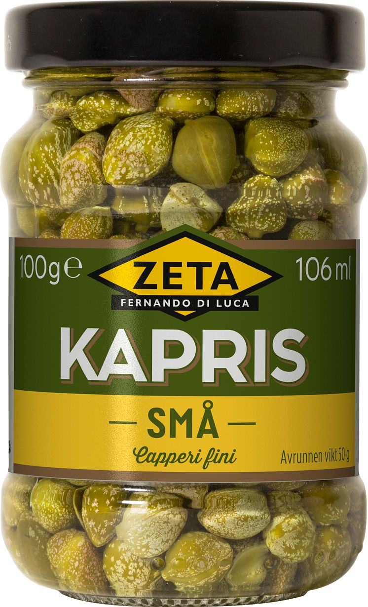 Produktbild Zeta Kapris Små, 100 g