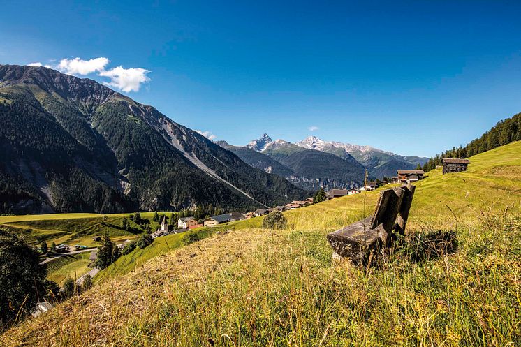 Wanderbänkli Davos Wiesen