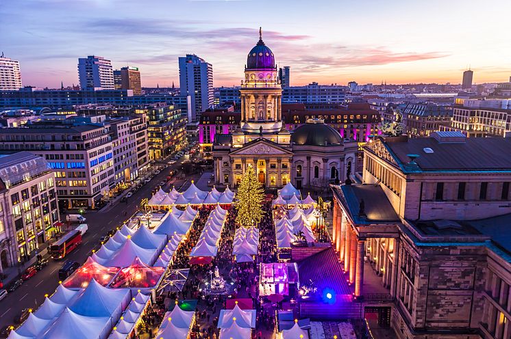 Julemarkedet i Berlin på Gendarmenmarkt