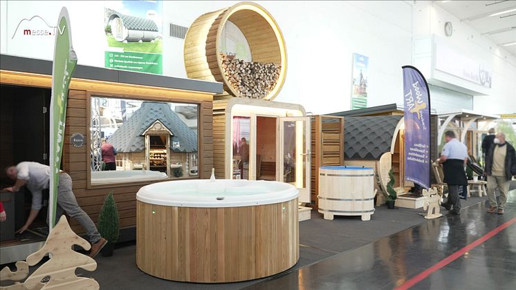 Sauna Wellness Heim+Handwerk 2022 Messe München