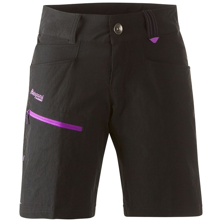 Utne Lady Shorts - Black/Amethyst