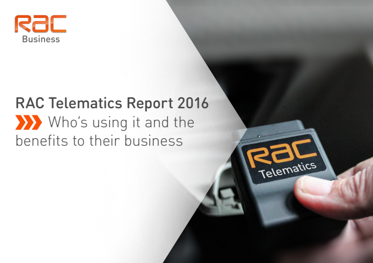 RAC Telematics Report 2016