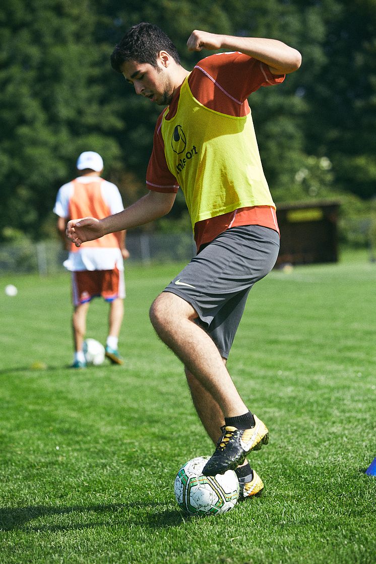 Fußballtag zusammen mit der Münchner Fußball Schule