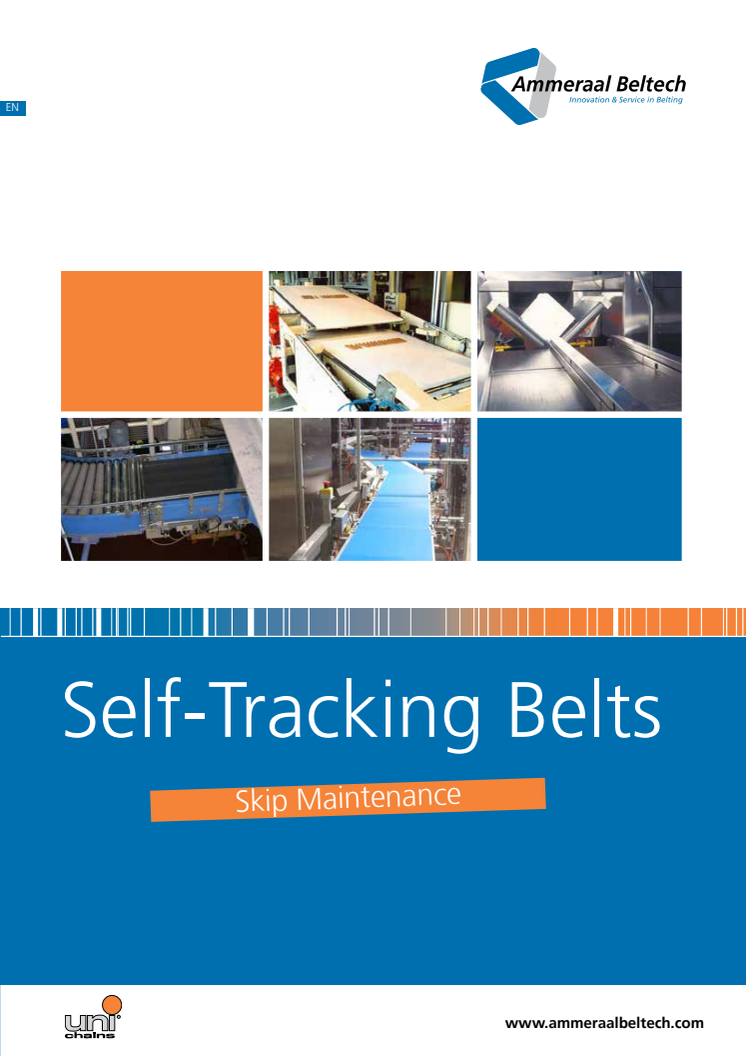 Self-Tracking Belts, Skip Maintenance