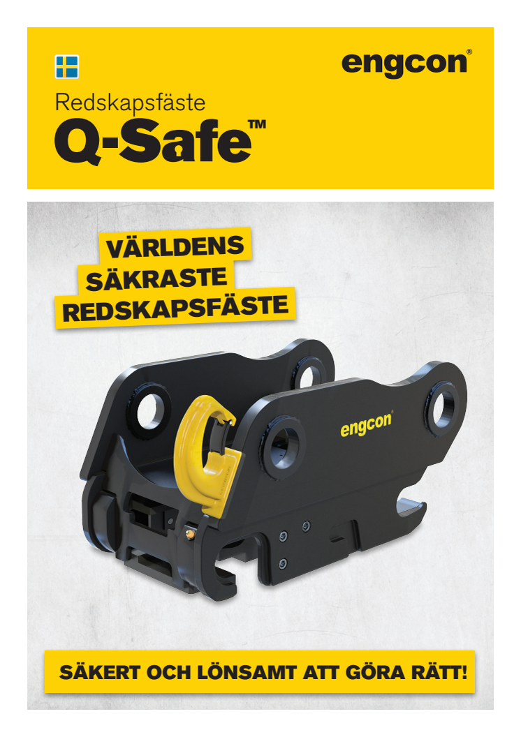 Q-Safe: Världens säkraste redskapsfäste