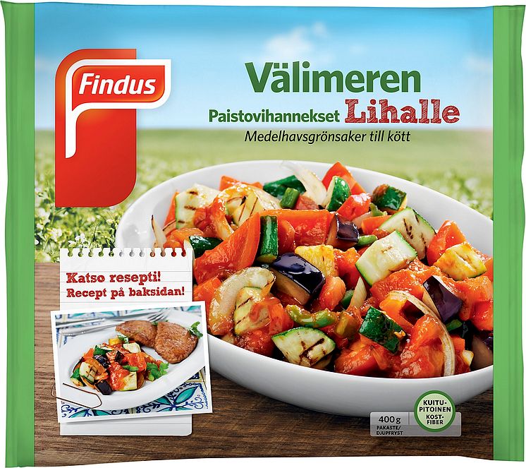 Välimeren Paistovihannekset Lihalle 400g