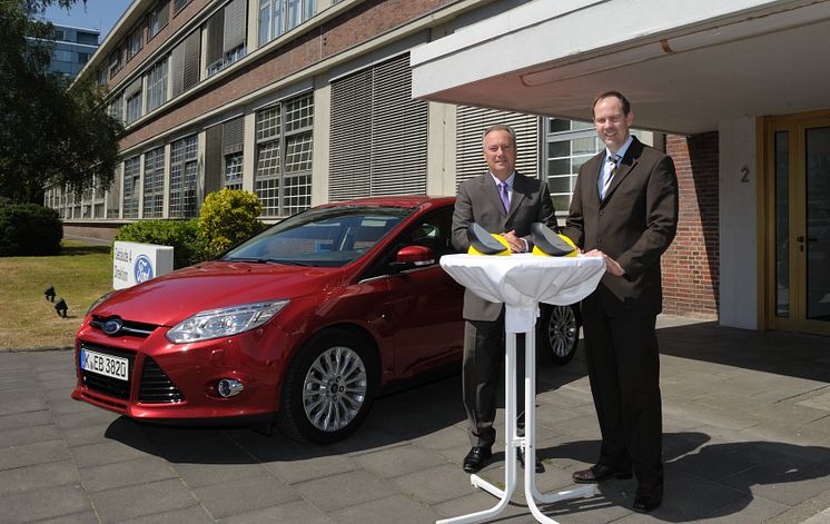 Nya Ford Focus skriver Euro NCAP-historia - Får utmärkelse för avancerad säkerhetsteknik  