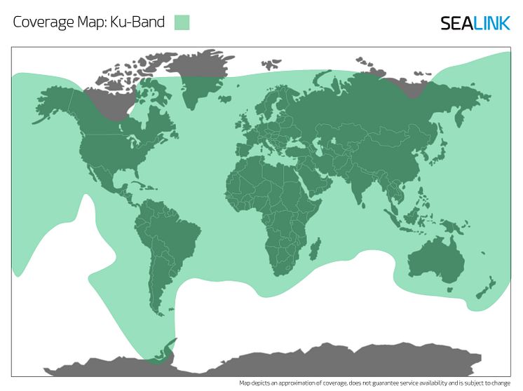 High res image - Marlink - Coverage Map