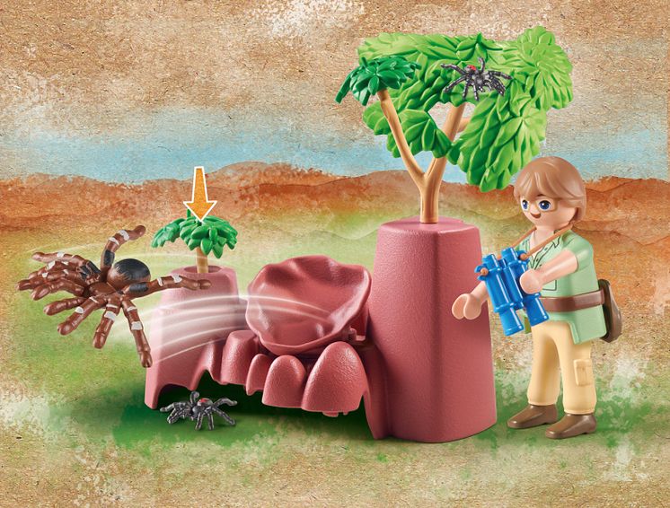Wiltopia-Spinnenfelsen (71627) von PLAYMOBIL