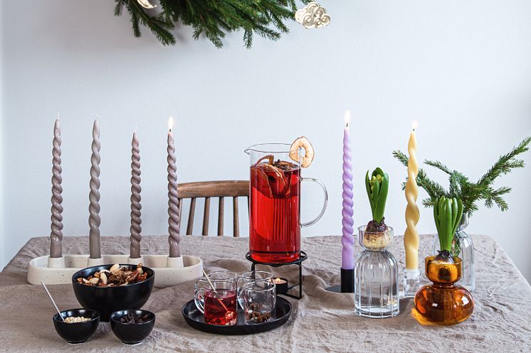 Glögg dukning kanna klar Lagerhaus jul december 2022 kopiera