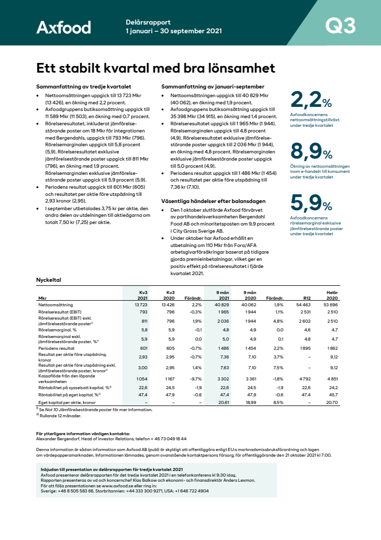 Axfood delårsrapport Q3 2021.pdf