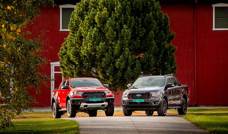 Ford Ranger Mest solgte pickup 2020