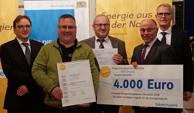 Preisverleihung Bürgerenergiepreis Oberpfalz_Siedlergemeinschaft