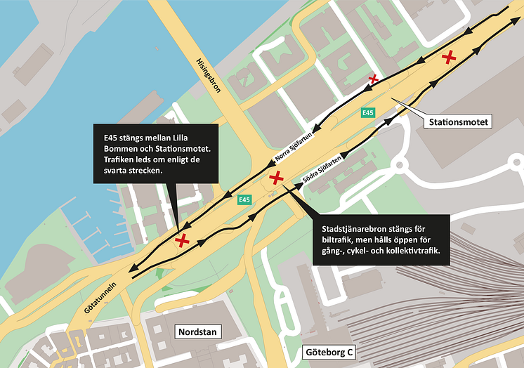 E45 stängs i centrala Göteborg.png