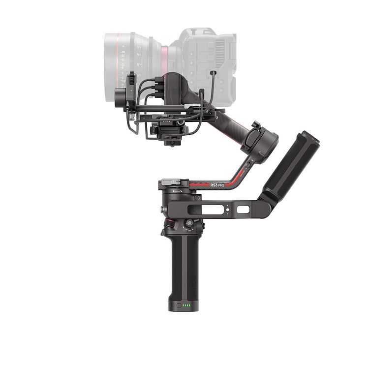 DJI RS 3 Pro - Complete setup - side view