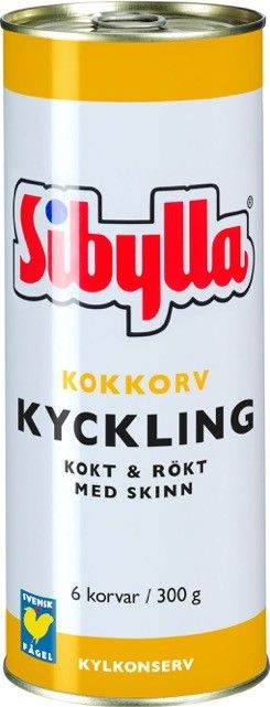 Sibylla kokkorv kyckling 300 g