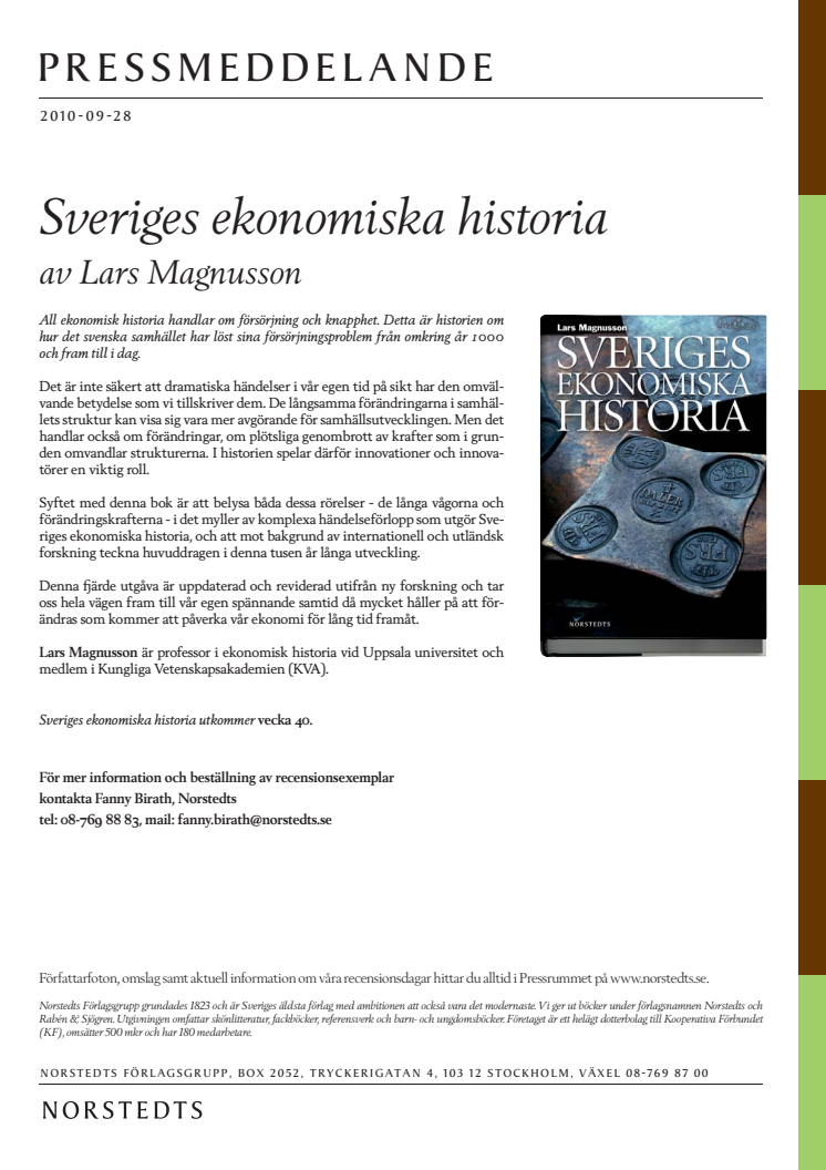 Sveriges ekonomiska historia