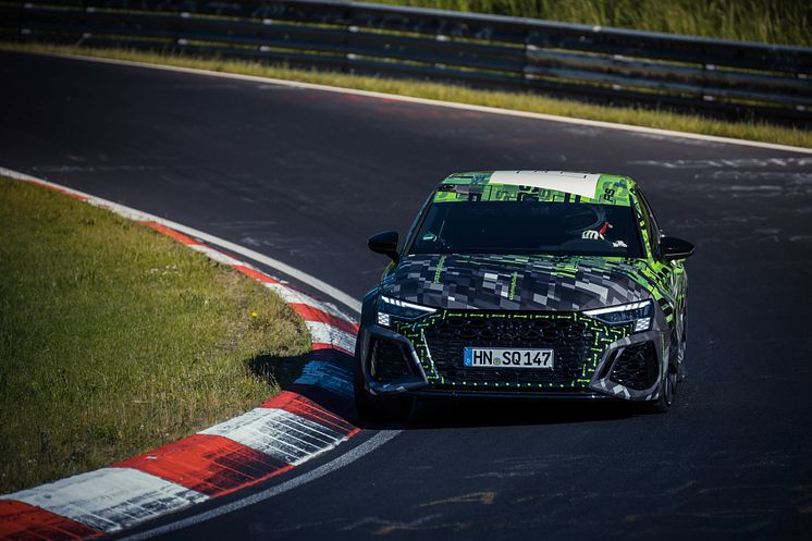 Audi RS 3 sætter ny rekord på Nürburgring Nordsløjfen