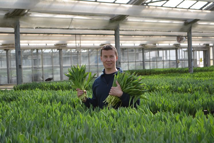 Jonas Andersson på Olles Blommor AB