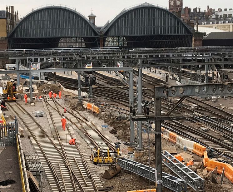 Keeping King’s Cross on track (photo: Network Rail)