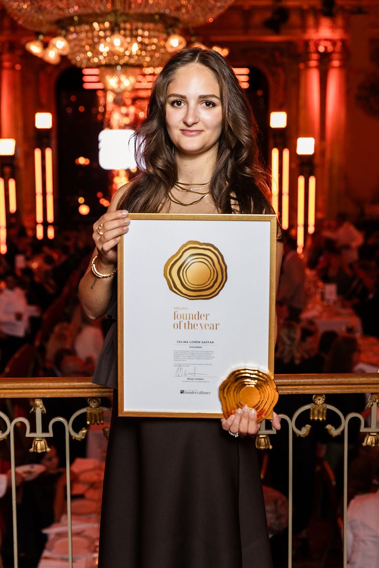 Founders Alliance, Young Founder of the Year Gold Celina Lorén Saffar, STUCKIES 10