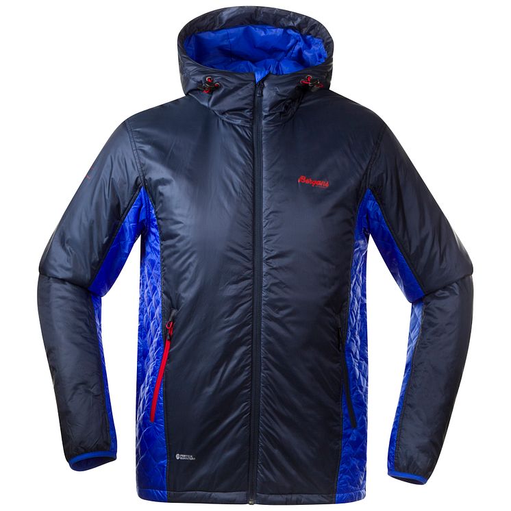 Slogen Lt Ins Jacket - Navy/Warm Cobalt/Red