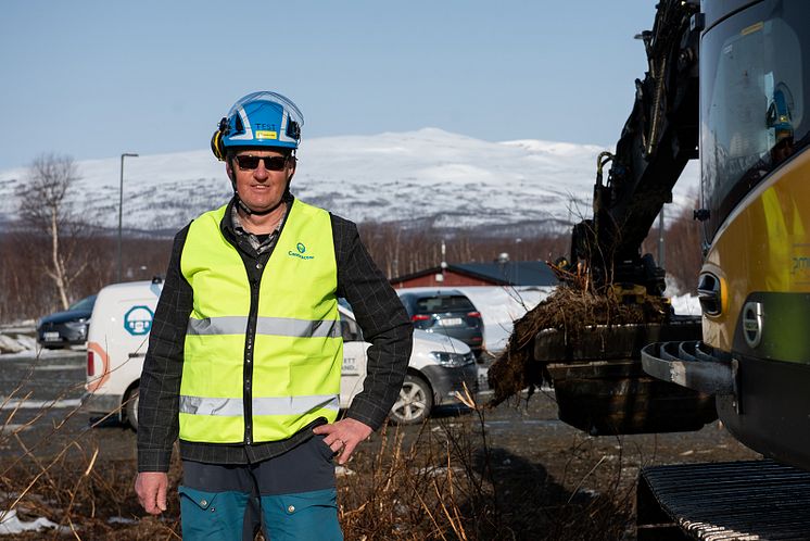 Björn Halling, ägare och projektledare för BRF Gondolgränd 5