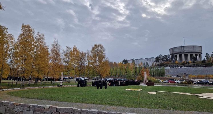 Begravning i Järva