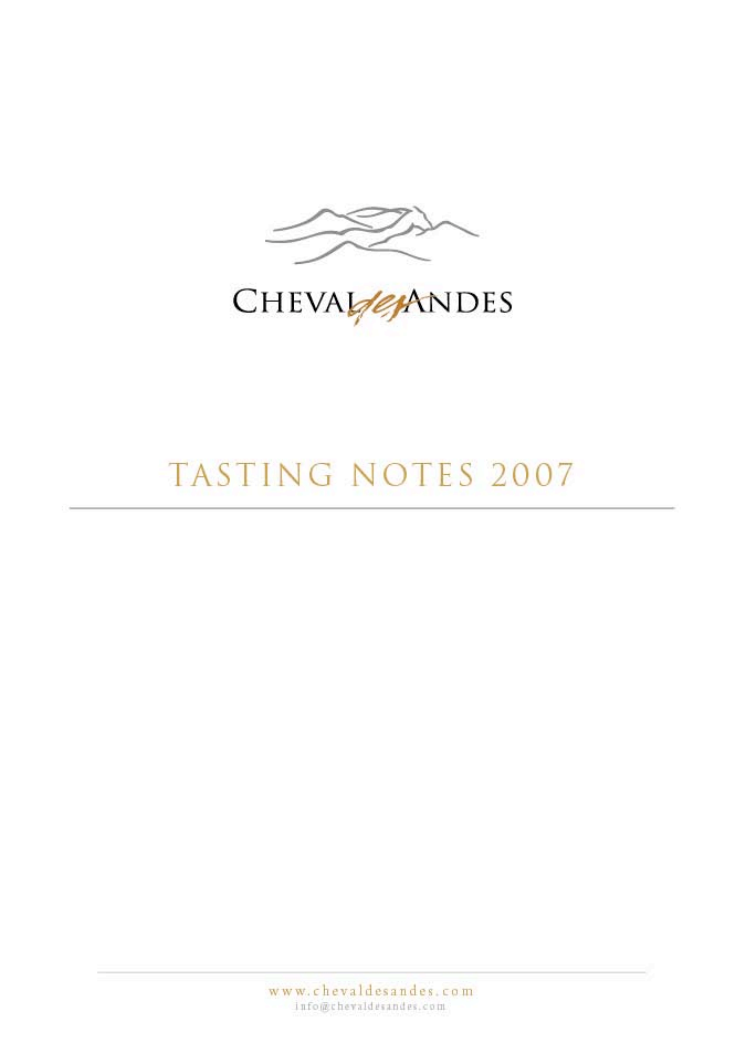 Cheval des Andes 2004