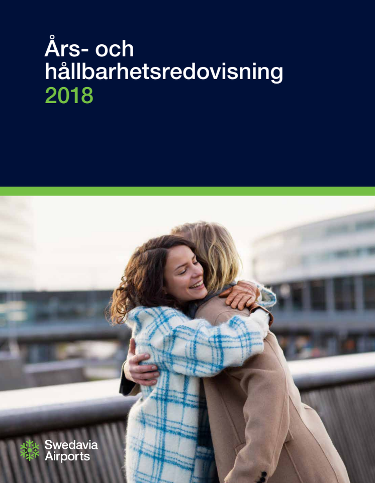 Swedavias års- och hållbarhetsredovisning 2018