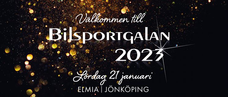 Bilsportgalan 23 inbjudanbild