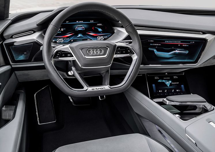 Audi e-tron quattro concept - cockpit