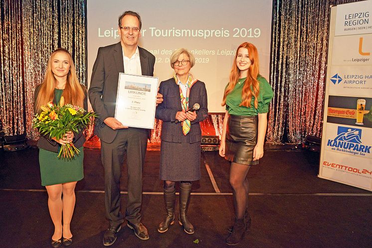 Den zweiten Platz in der Kategorie Unternehmen erhielt das Museum der bildenden Künste Leipzig. Den Preis nahm Dr. Jeanette Stoschek, stellvertretende Direktorin, entgegen.