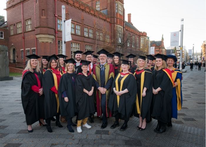 First student cohort to graduate from Northumbria's Postive Behavioural Support programmes