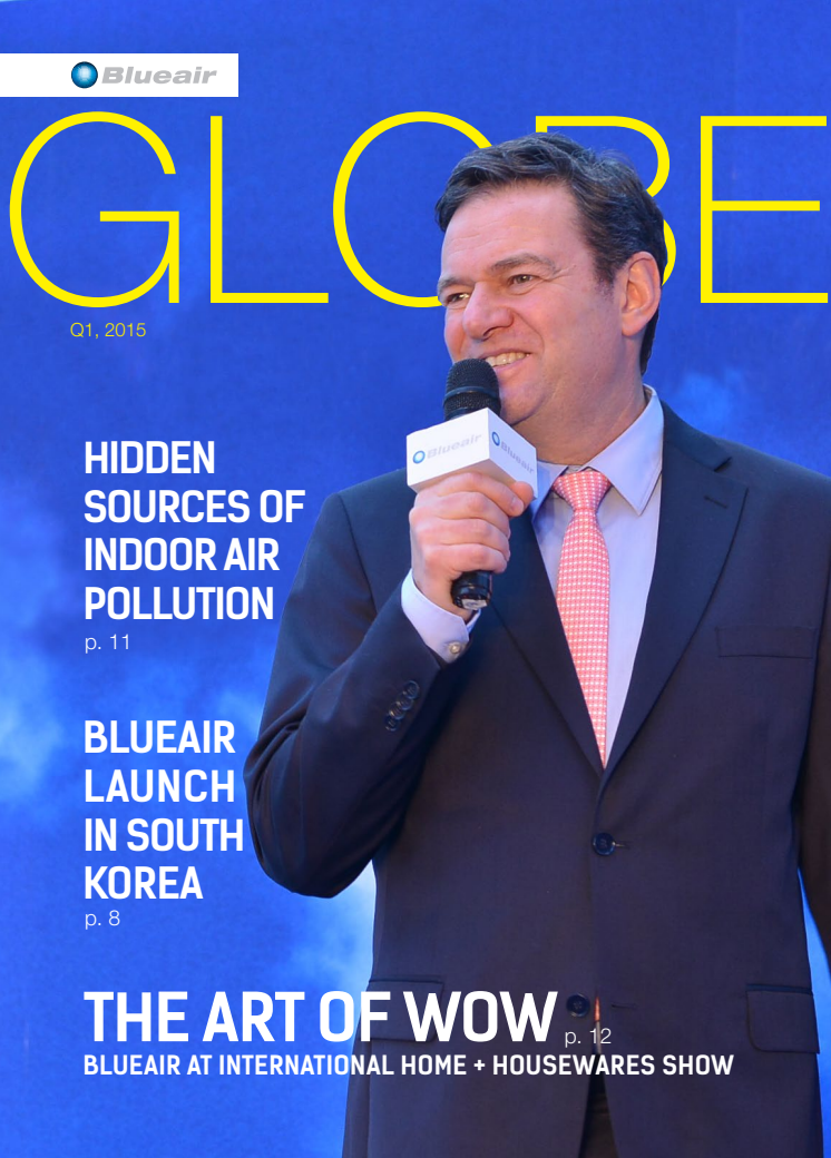 Blueair Globe Magazine, Q1 2015